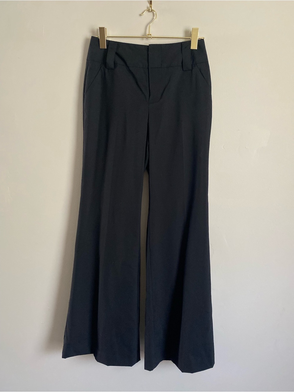 Victoria's Secret Pants 6 Tall Wide Leg Trouser Vintage Y2k Corporate Chic Goth